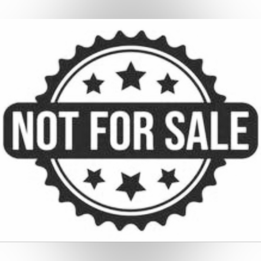 Not For Sale